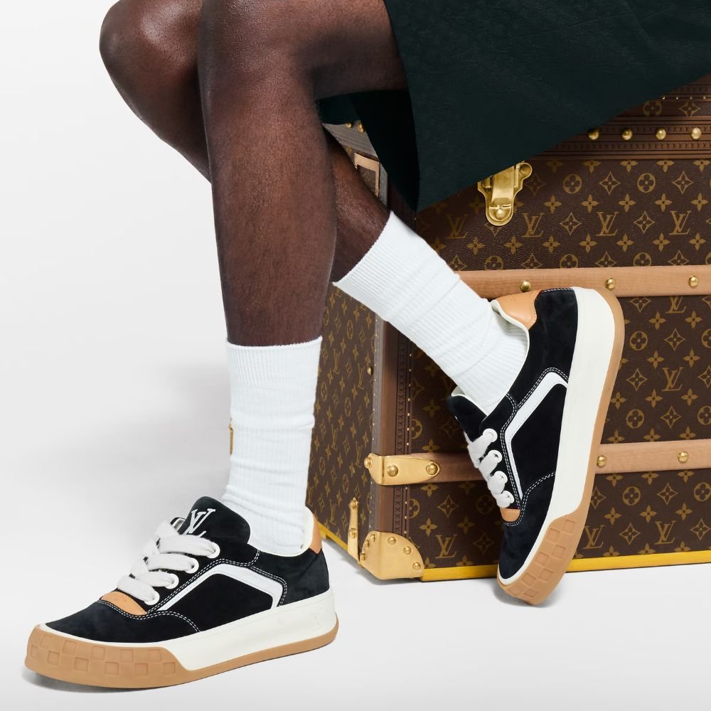 L0vis Vvtt0n LV Tilted Sneaker Black 1AJ734
