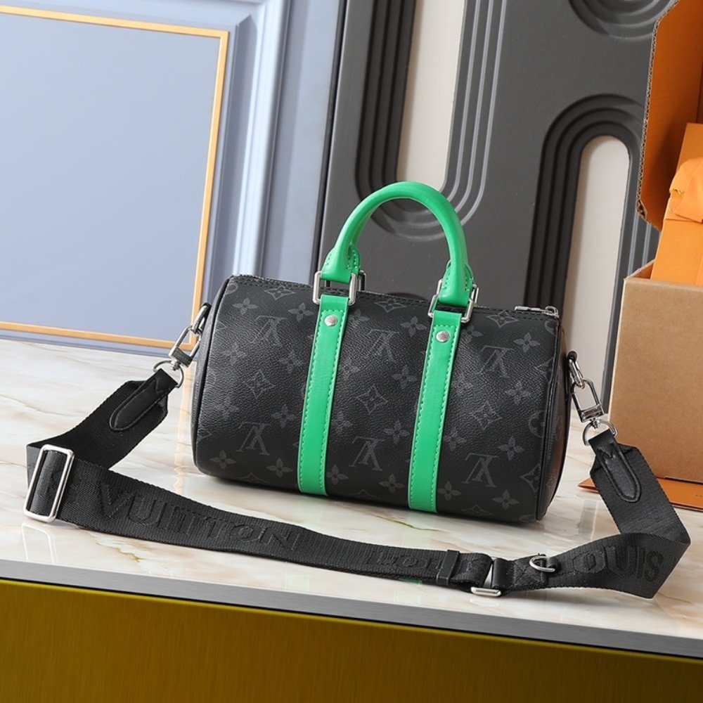 L0vis Vvtt0n Keepall Bandoulière 25 Bamboo Green 25Cm M25885