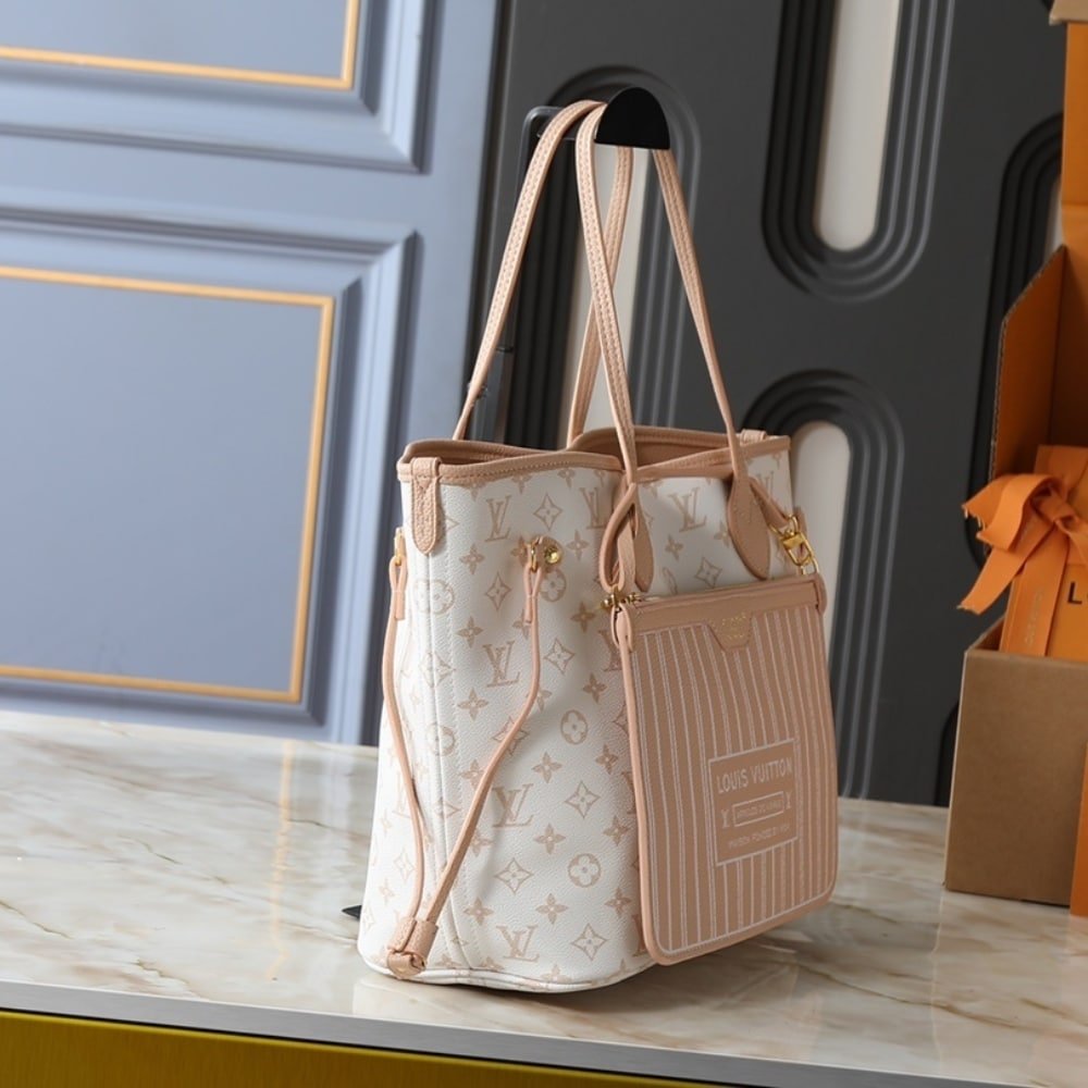 L0vis Vvtt0n Neverfull Inside Out MM Monogram Dune 31Cm M25665