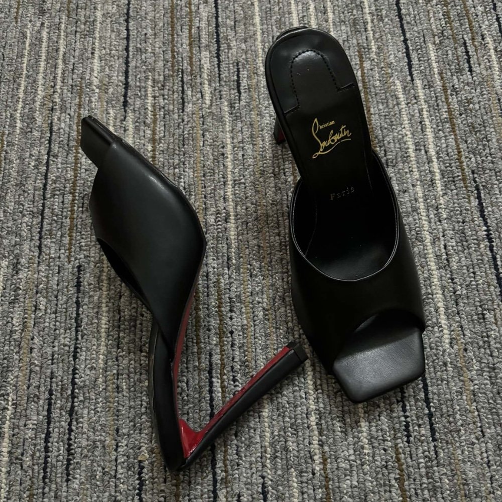 Chr1st1an Louboutin Condora Mule Black 1240795B439