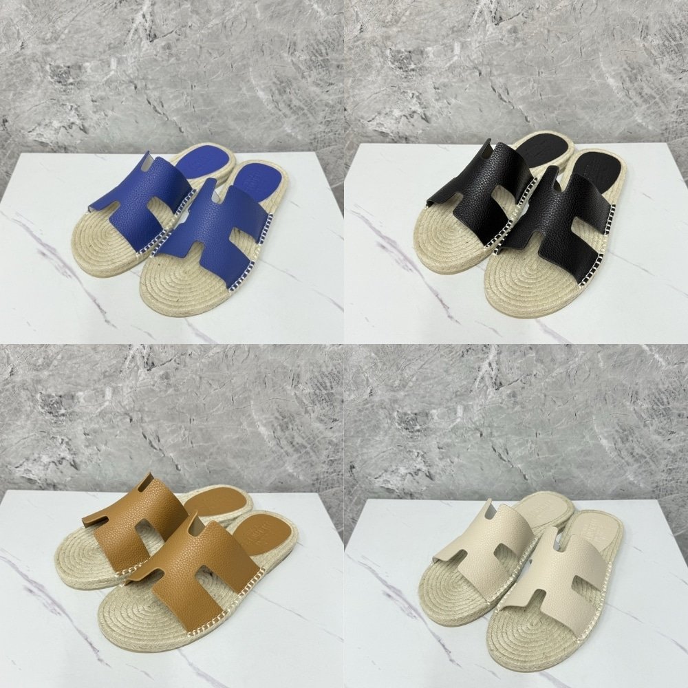 H**me5 Antigua Espadrille Noir H231000Zh02440