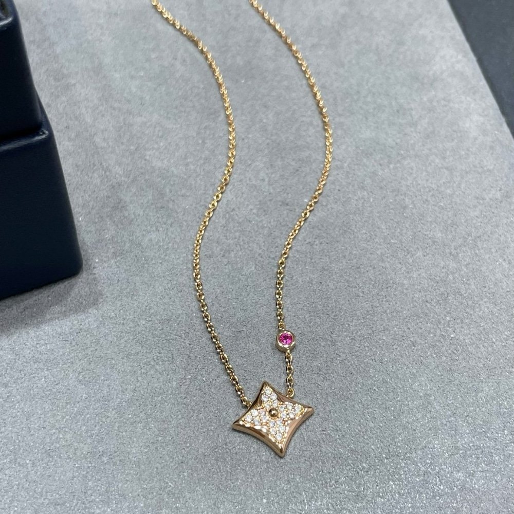 L0vis Vvtt0n Color Blossom Qixi Limited Edition Bb Star Pendant Q03274