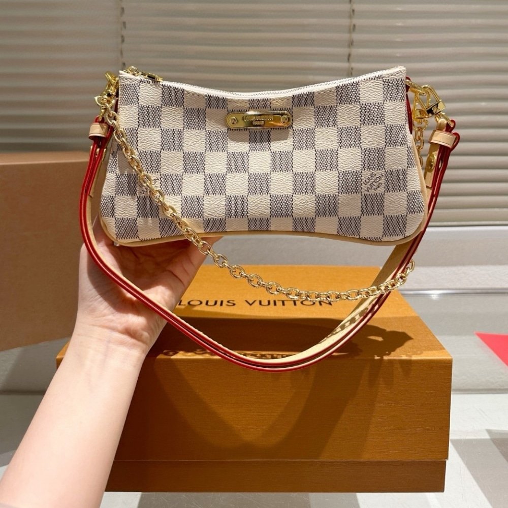 L0vis Vvtt0n Pochette Liv Damier Azur 24Cm N00228
