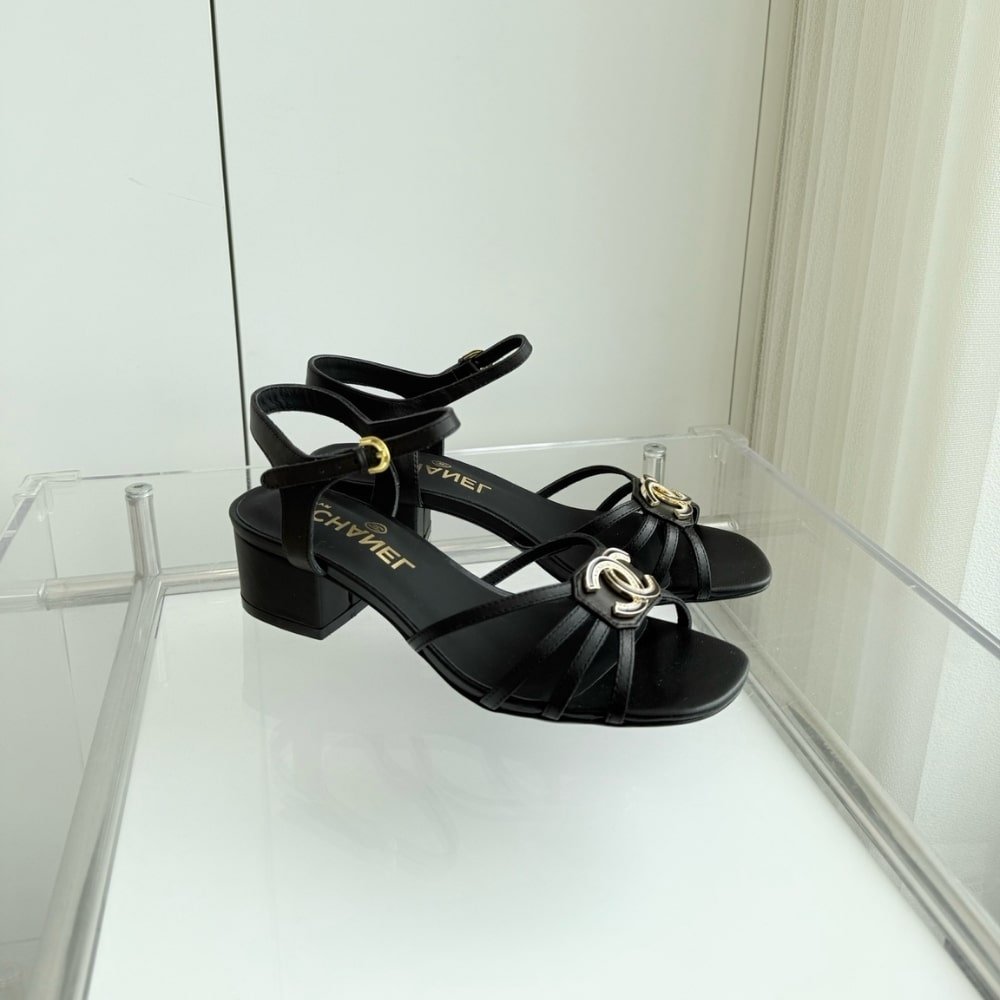 Ch**el Sandals Black G46274 B19511 94305