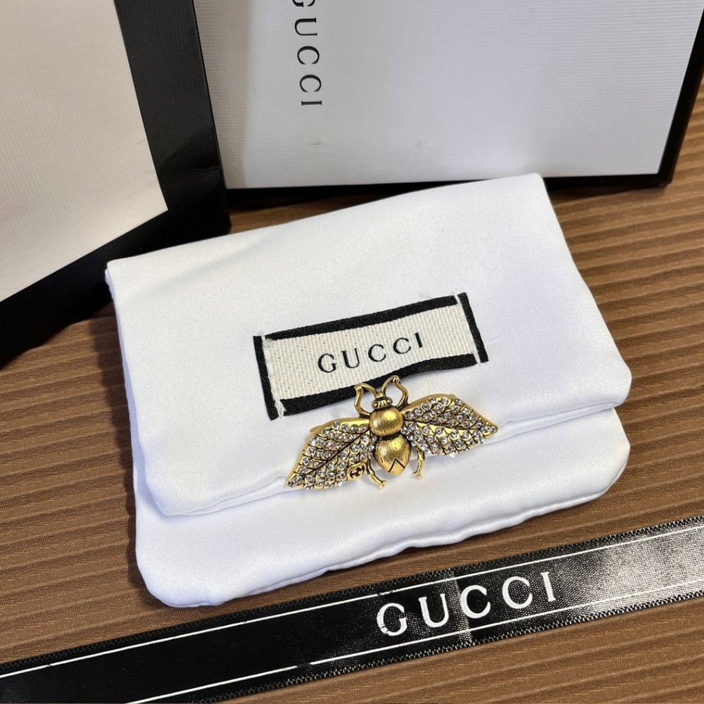 Gvc*1 Gg Small Bee Brooch Gold