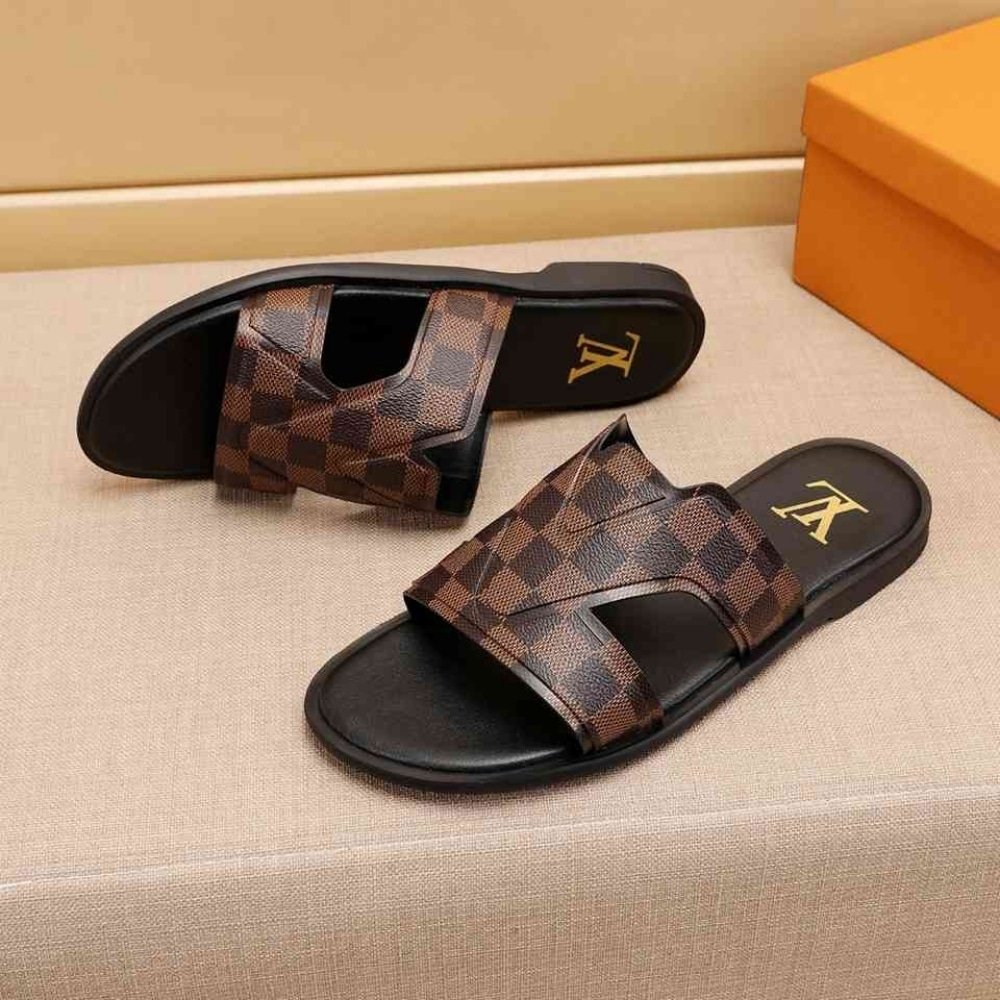 L0vis Vvtt0n Oasis Mule Damier Brown