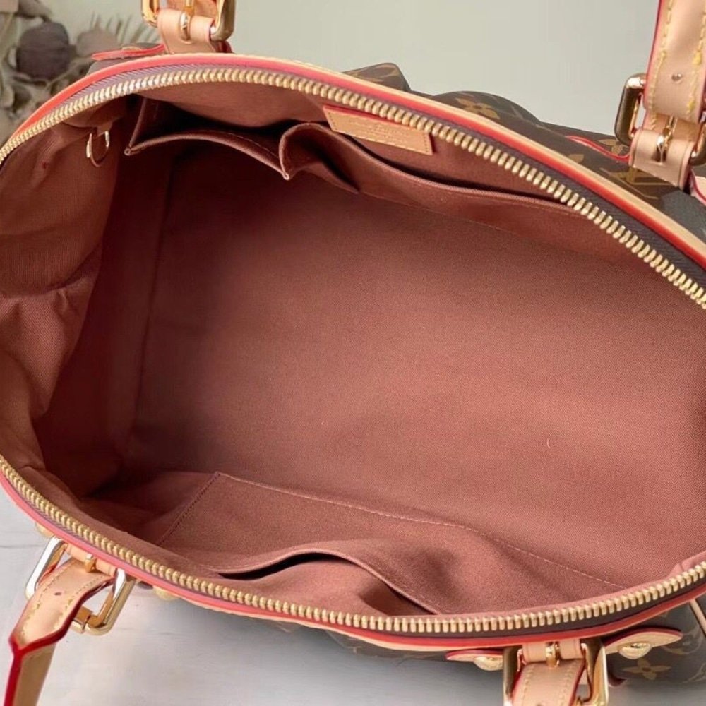 [S*per Vip 1:1] L0vis Vvtt0n Lv Monogram Tivoli PM Vintage Bag Brown 32Cm