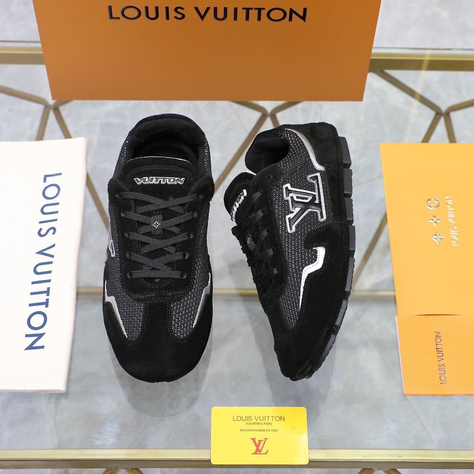 L0vis Vvtt0n Lv Rally Sneaker Black 1Ahtzk