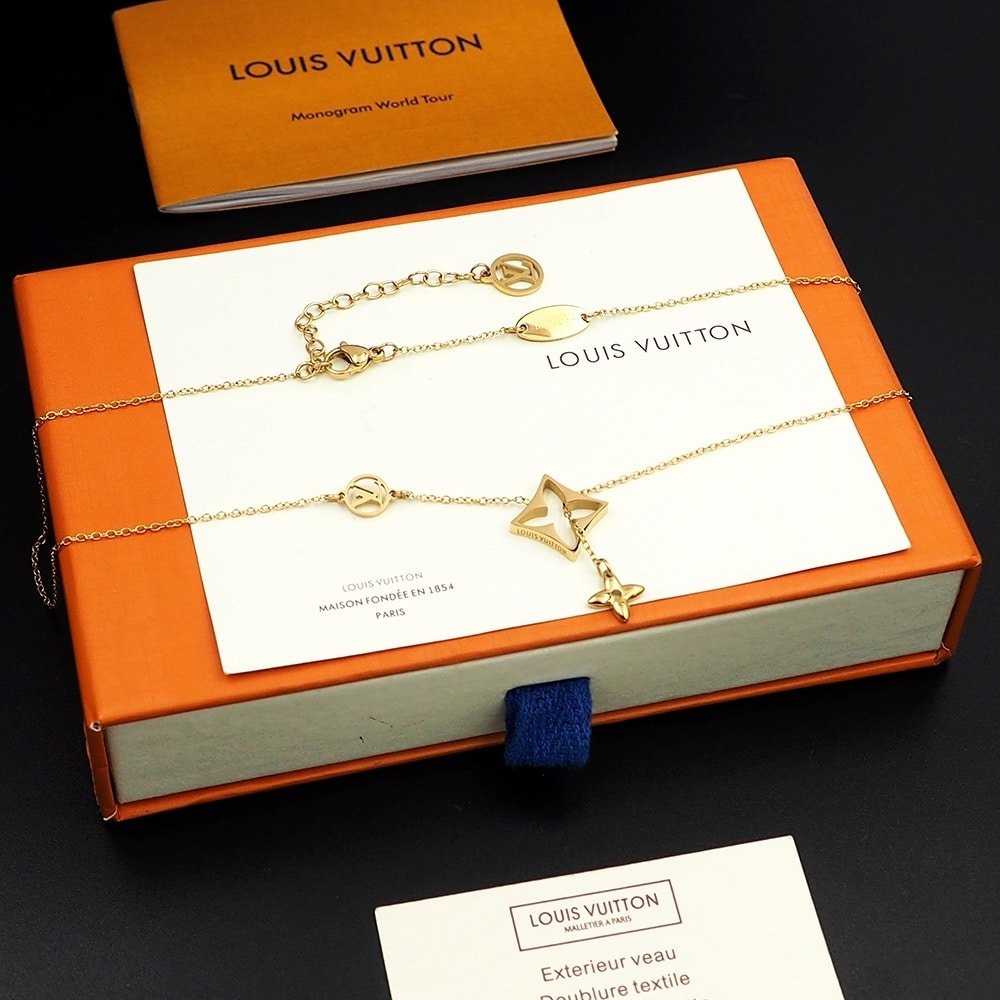L0vis Vvtt0n Lv Flowergram Necklace M01234