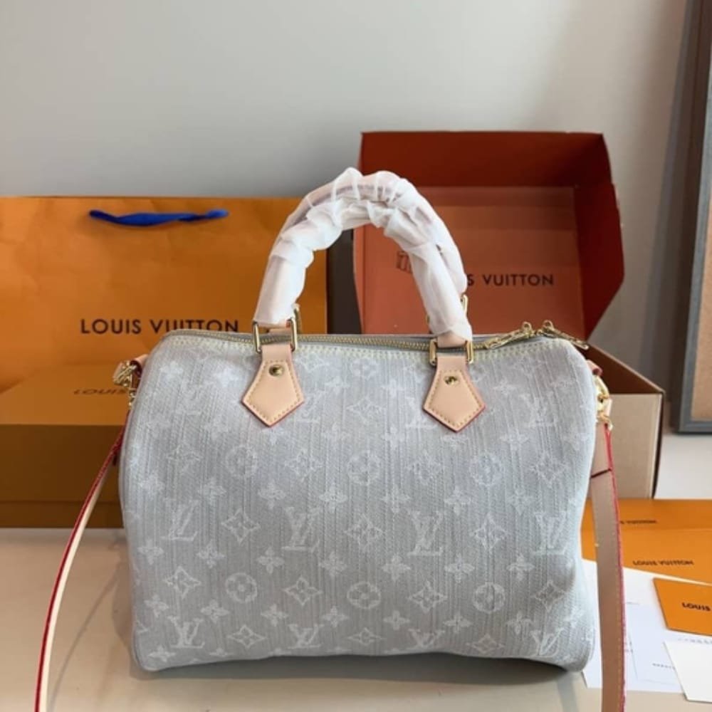 Iconic Set: Speedy Soft 30 And Lisa Wallet Bicolor Monogram