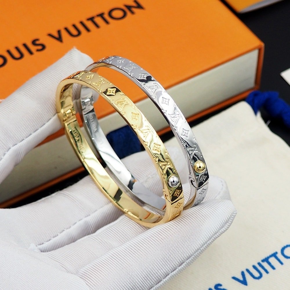 L0vis Vvtt0n Nanogram Cuff Palladium M00250