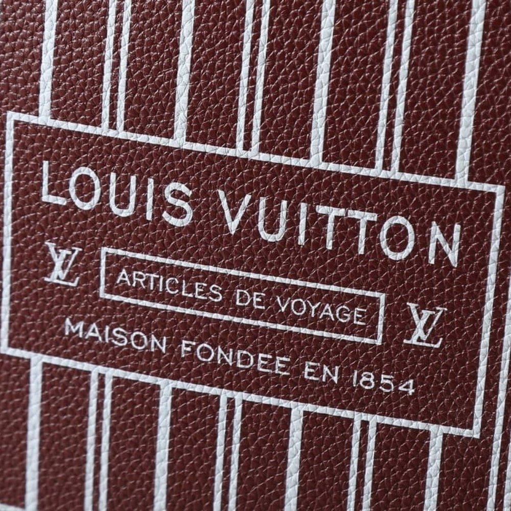 L0vis Vvtt0n Neverfull Inside Out MM Monogram Wine 31Cm M25663