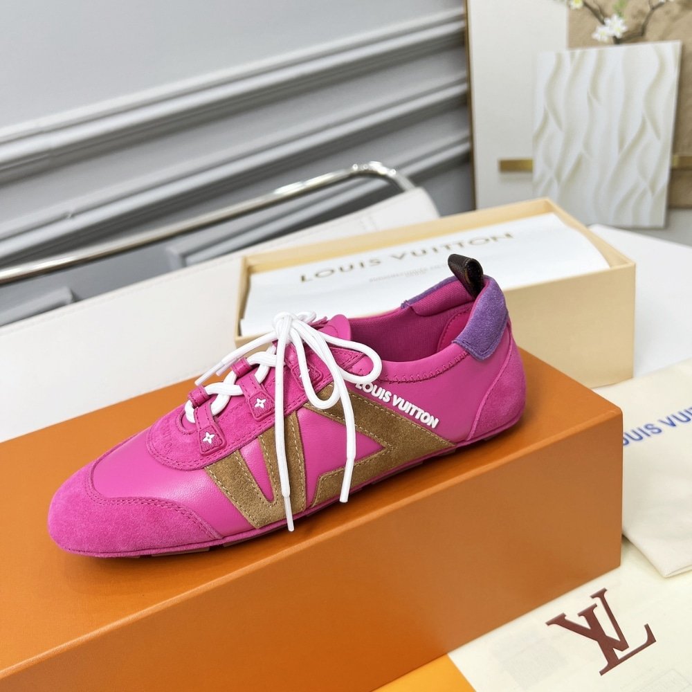 L0vis Vvtt0n Lv Sneakerina Fuchsia Pink 1Ahnee
