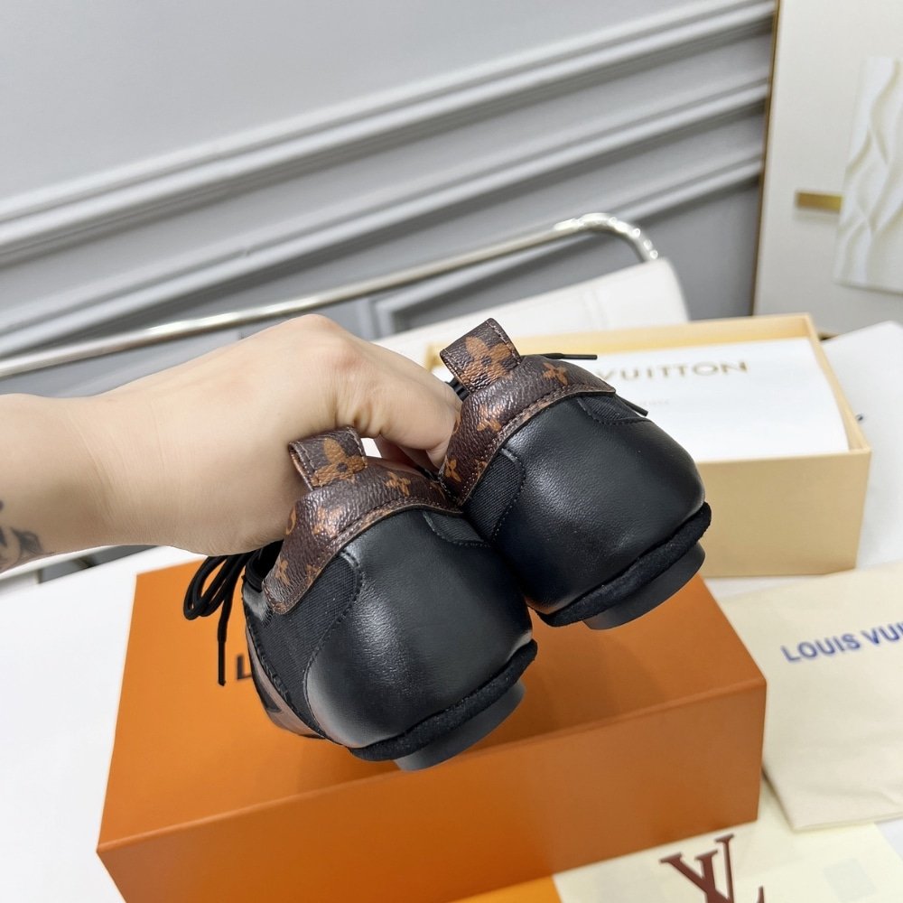 L0vis Vvtt0n Lv Sneakerina Monogram Black 1Ahndo