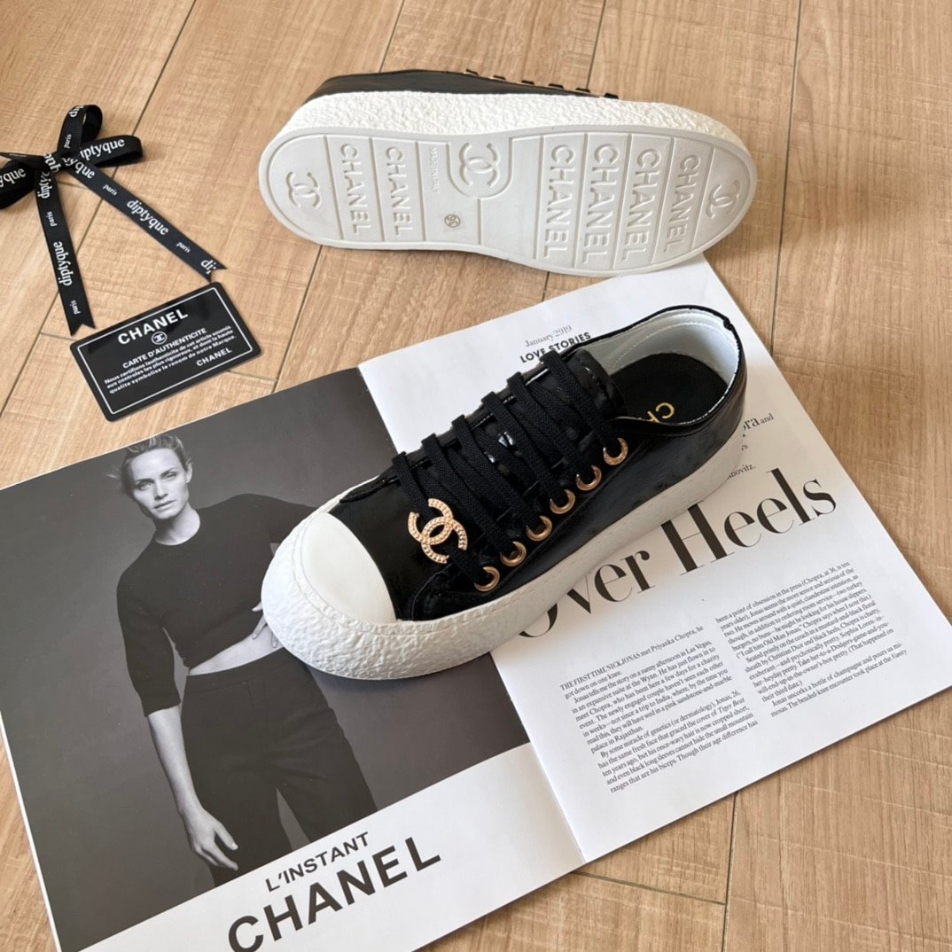 Ch**el Women’S Sneaker Cc Trainers In Black