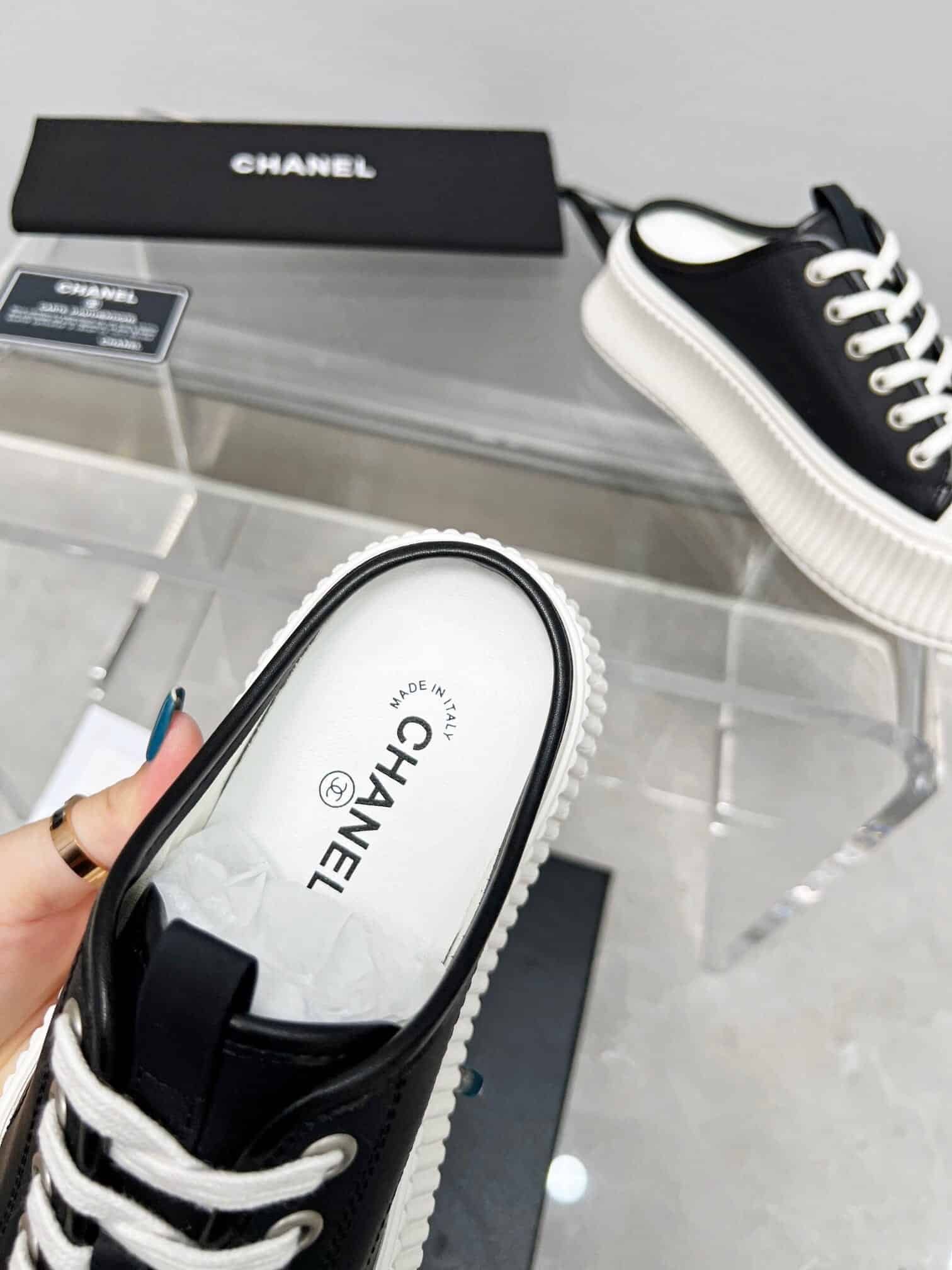 Ch**el Platform Shoes Black