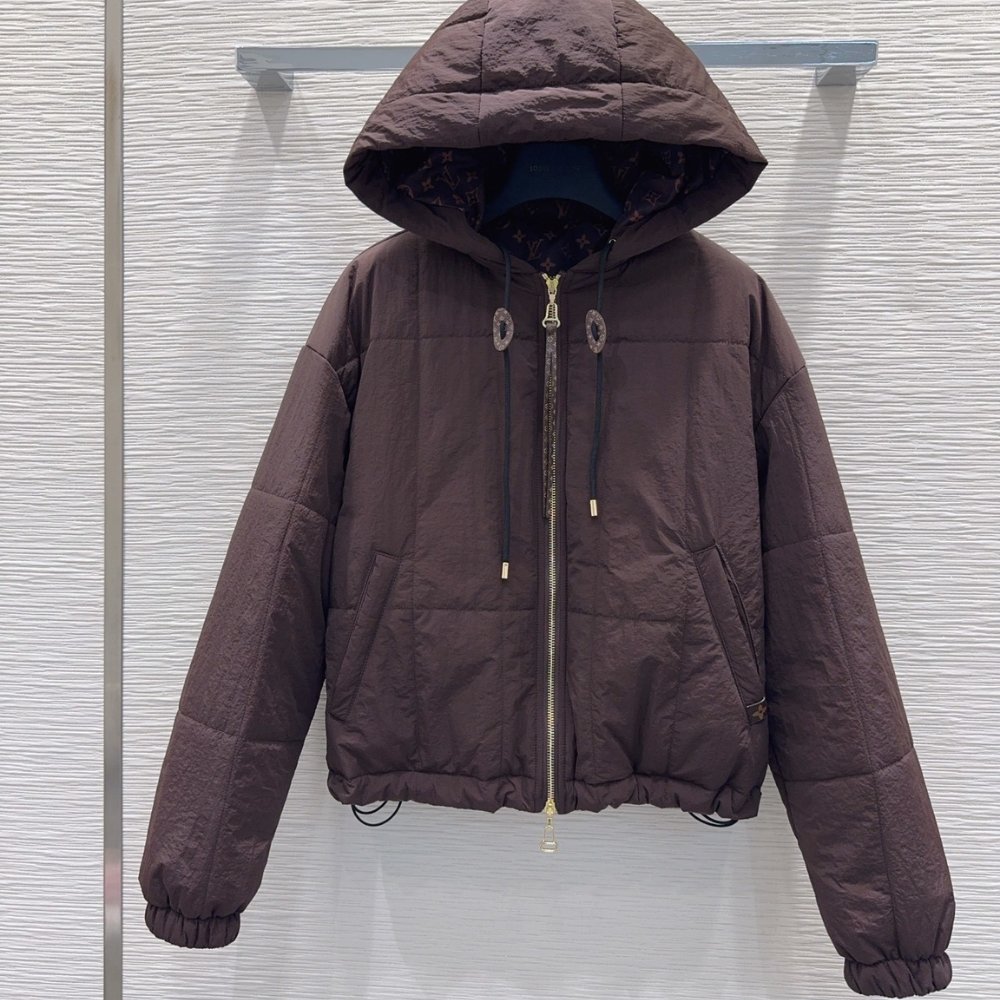 L0vis Vvtt0n Jacket Monogram Brown 1Ahxsw
