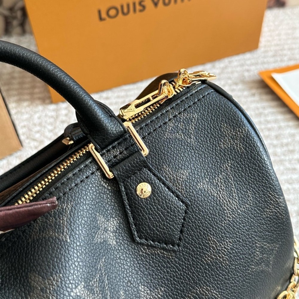 L0vis Vvtt0n Speedy Bandoulière 25 Black 25Cm M26486