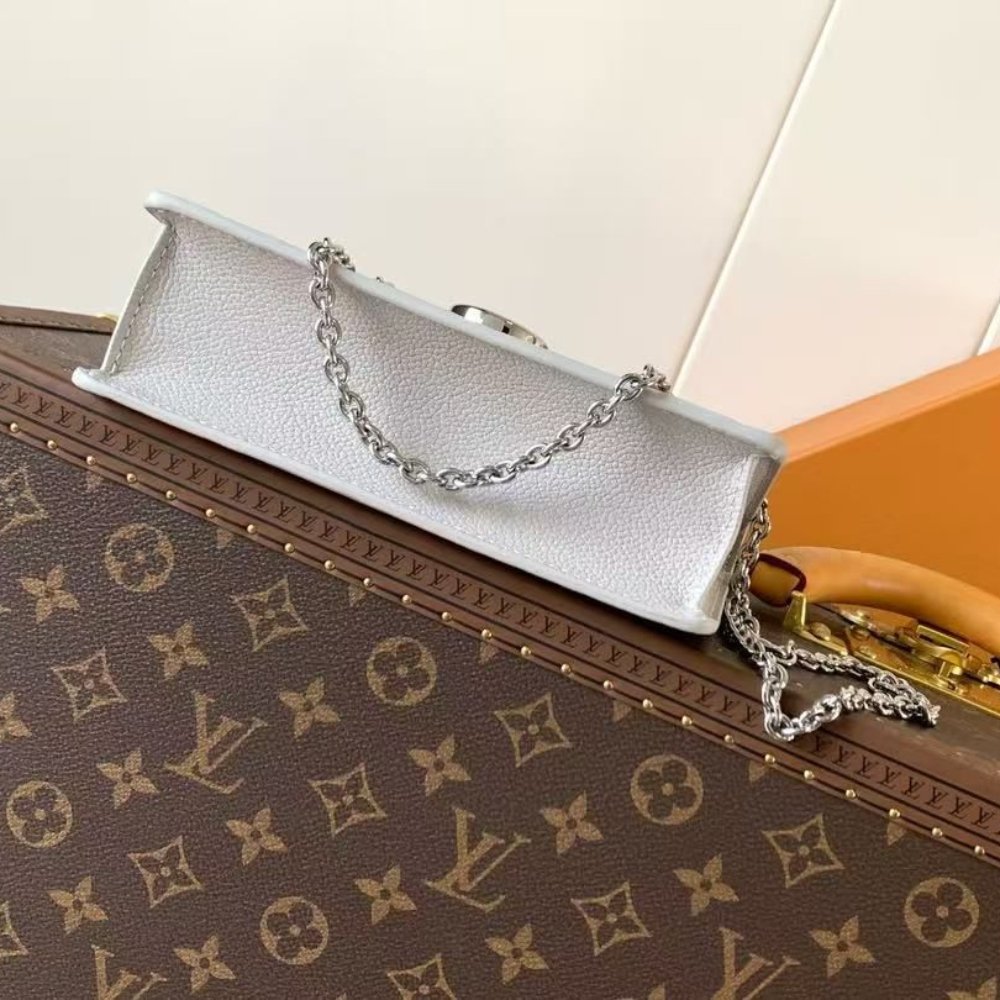 [S*per Vip 1:1] L0vis Vvtt0n Wallet On Chain Rosy Brume Gray 19Cm M13570