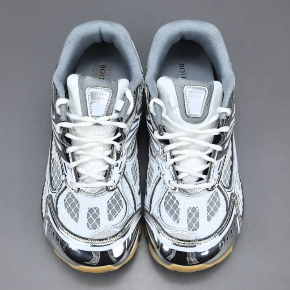 B0tt*ga Ven*ta Orbit Sneaker Silver And White 755915V2X401425