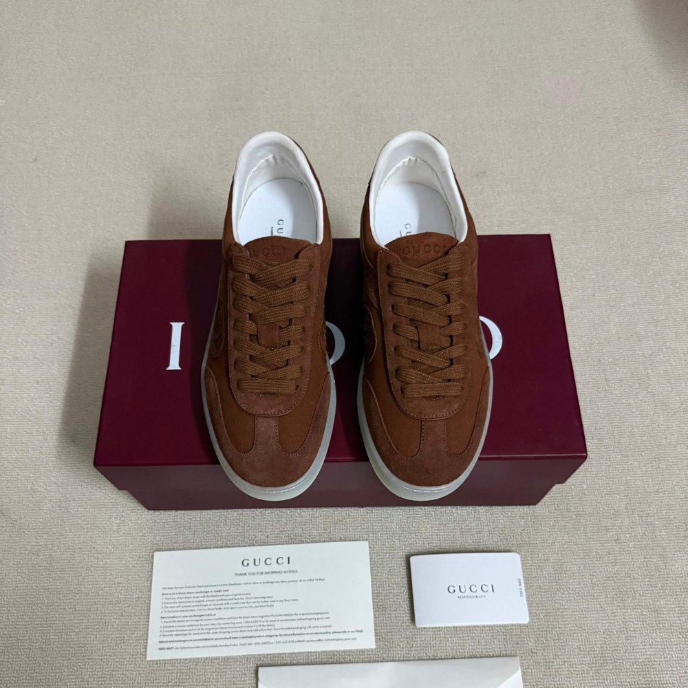 Gvc*1 Men G75 Sneaker Light Brown Suede 845147 AAFGP 2361