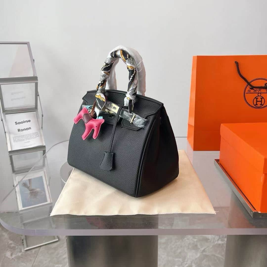 H**me5 Birkin 35 Togo Leather Gold Hardware Black 35cm