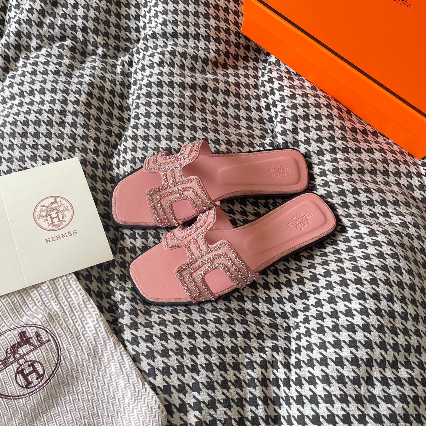 H**me5 Oran Sandal Rose Aube H212010Z 9M380