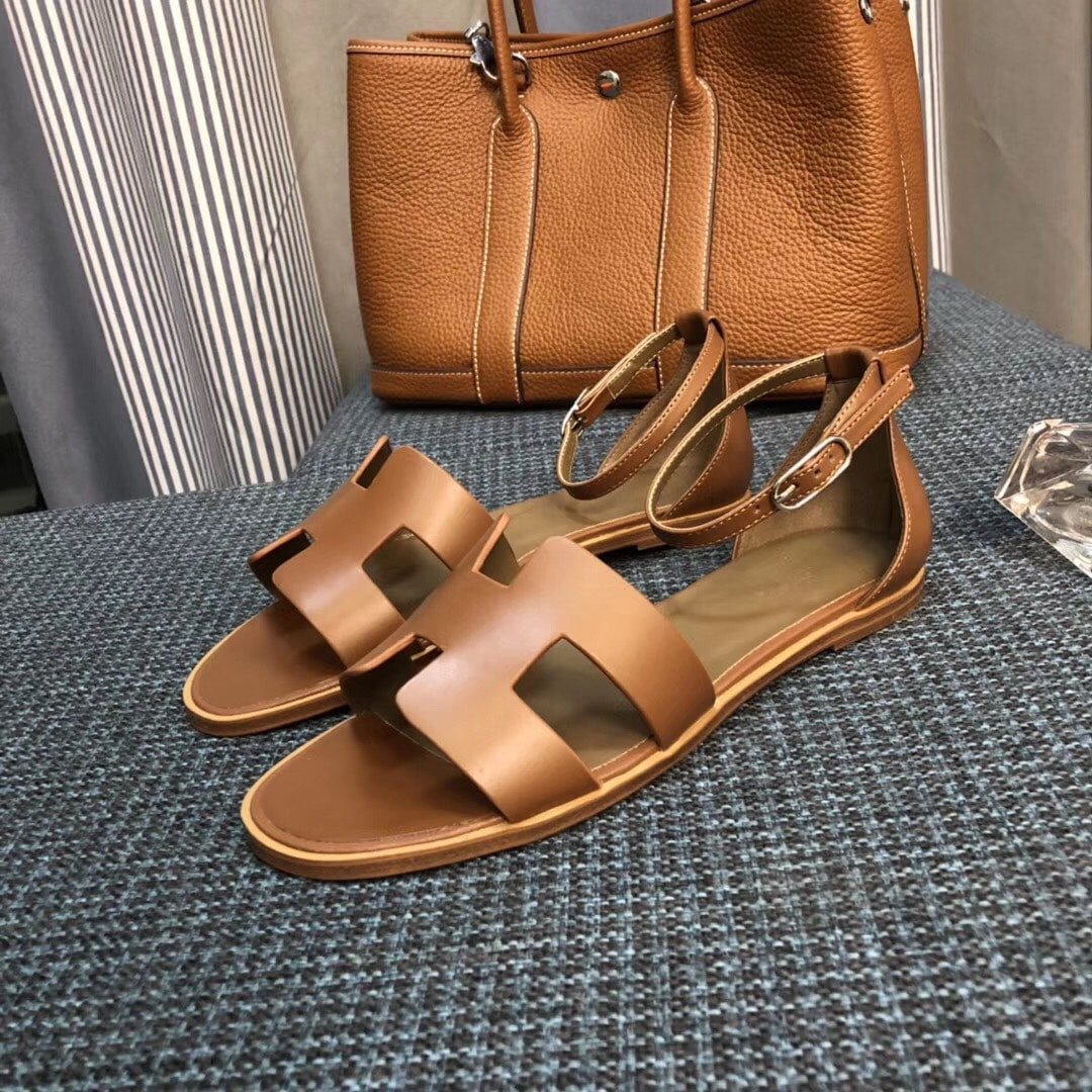 H**me5 Santorini Sandal Brown