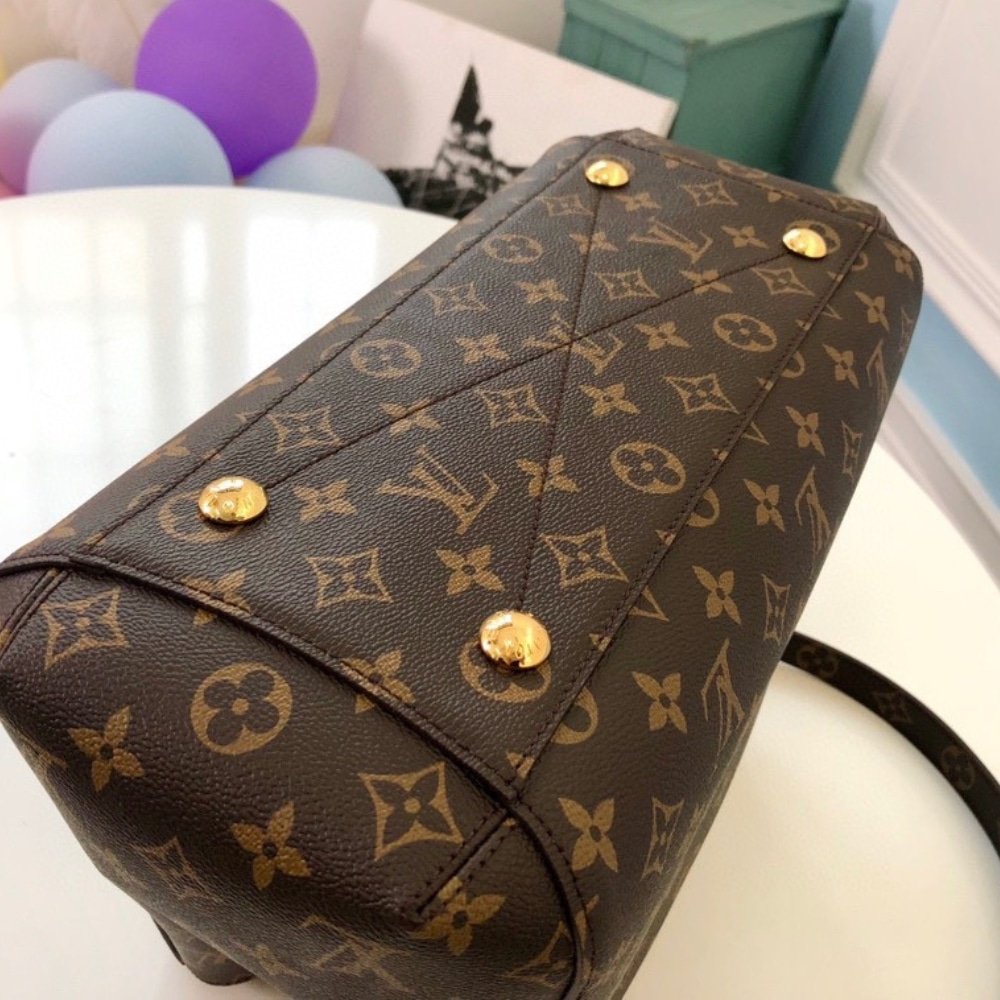 [S*per Vip 1:1] L0vis Vvtt0n Montaigne MM Monogram Canvas Brown 33Cm M41056