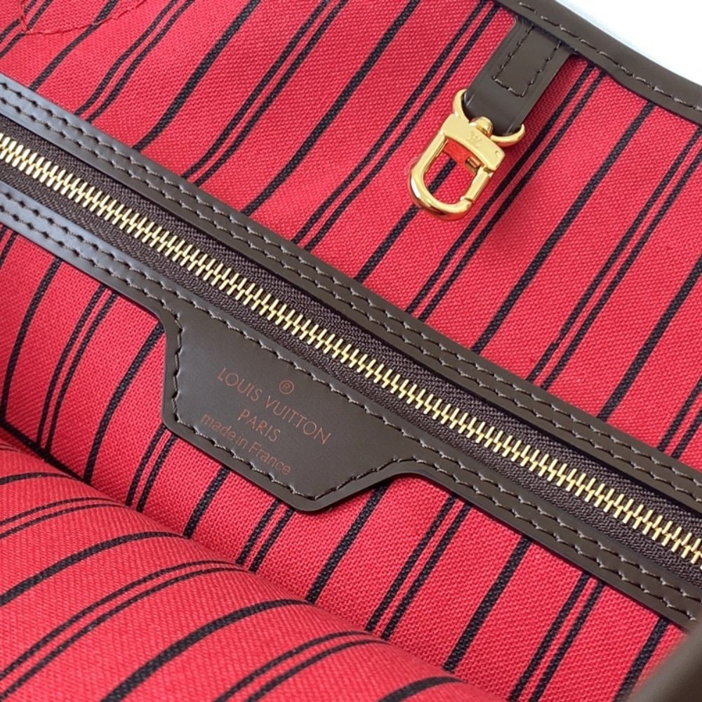 [S*per Vip 1:1] L0vis Vvtt0n MM Damier Ebene Canvas Cerise Red 31Cm N40599