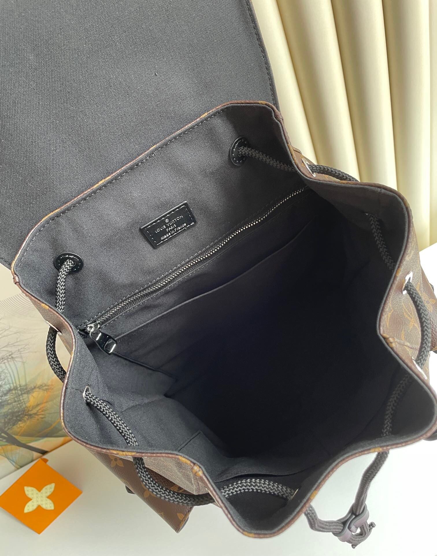 L0vis Vvtt0n Christopher Mm Backpack Monogram Macassar Brown 44Cm M43735
