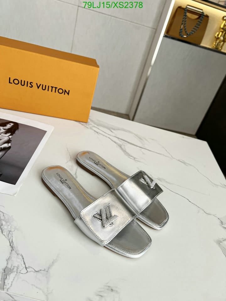 L0vis Vvtt0n Shake Flat Mule Silver 1Ab2Qz