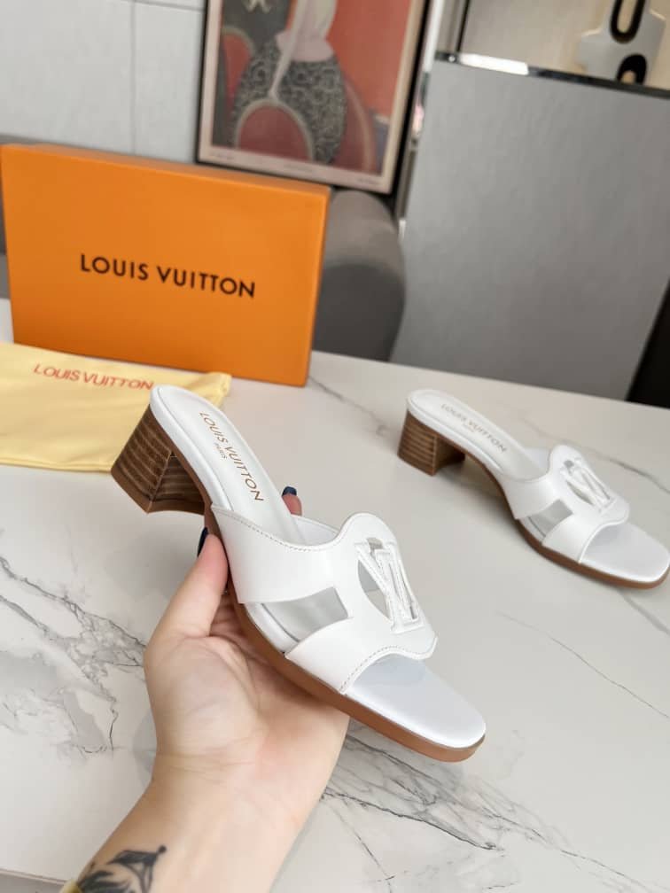 L0vis Vvtt0n Lv Isola Mule White 1Acg5P