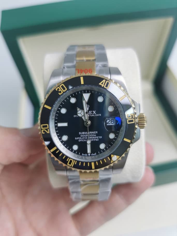 R01ex Submariner Date 40Mm Stainless Steel And Gold Black 116613Lb 0005