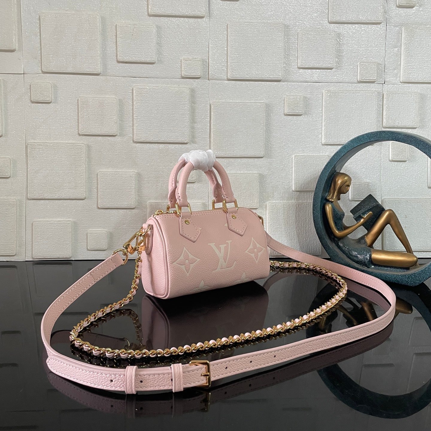 [S*per Vip 1:1] L0vis Vvtt0n Nano Speedy Pink 16Cm M14226