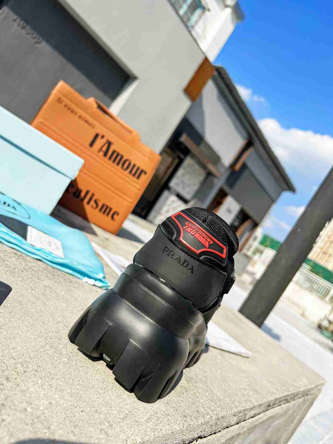 Pra*a Cloudbust Thunder Sneakers Black 1E819L3Kr2F0002F050