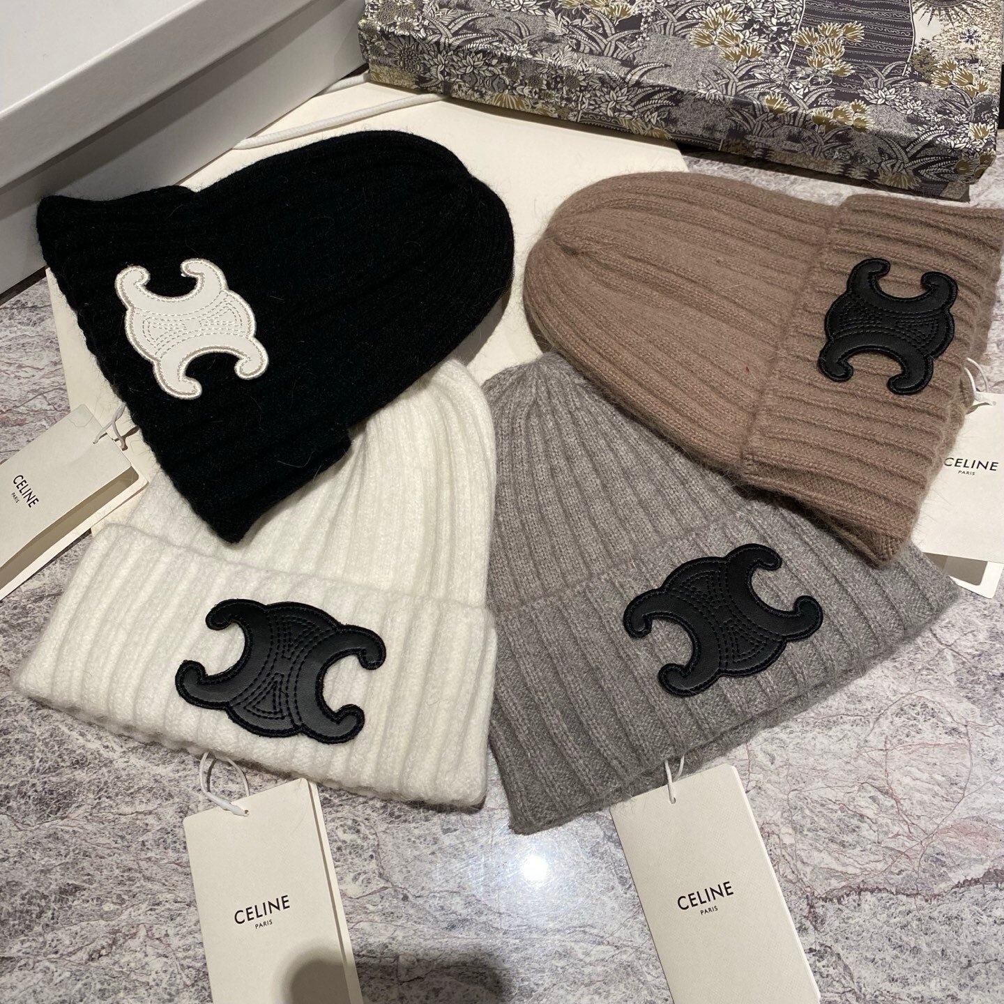 Ce1i*e Knit Beanie Black